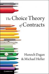 Baixar The Choice Theory of Contracts pdf, epub, eBook