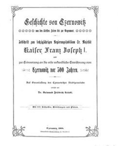 Baixar Geschichte von Czernowitz von den Ältesten Zeiten Bis Zur Gegenwart Festschrift zum Sechzigjährigen Regierungsjubiläum Kaiser Franz Joseph I (German Edition) pdf, epub, eBook