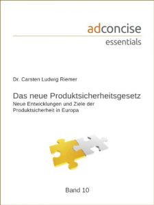 Baixar Das neue Produktsicherheitsgesetz (ProdSG) (adconcise essentials 10) (German Edition) pdf, epub, eBook