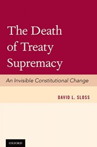 Baixar The Death of Treaty Supremacy: An Invisible Constitutional Change pdf, epub, eBook