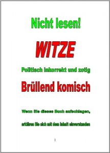 Baixar Witze  Politisch inkorrekt und zotig (German Edition) pdf, epub, eBook