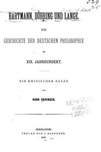 Baixar Hartman, Dühring und Lange Zur Geschichte der deutschen Philosophie im XIX. Jahrhundert (German Edition) pdf, epub, eBook