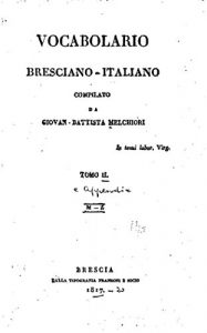 Baixar Vocabolario Bresciano-Italiano – Tomo II (Italian Edition) pdf, epub, eBook