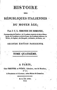 Baixar Histoire des républiques italiennes du moyen âge (French Edition) pdf, epub, eBook