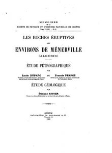 Baixar Les roches éruptives des environs de Ménerville (Algérie) (French Edition) pdf, epub, eBook