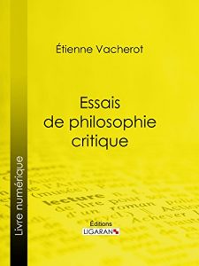 Baixar Essais de philosophie critique (French Edition) pdf, epub, eBook