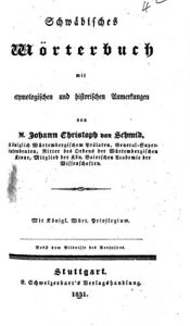 Baixar Schwäbisches Wörterbuch mit etymologischen und historischen Anmerkungen (German Edition) pdf, epub, eBook