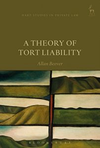 Baixar A Theory of Tort Liability (Hart Studies in Private Law) pdf, epub, eBook