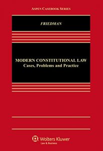 Baixar Modern Constitutional Law: Cases, Problems and Practice (Aspen Casebook Series) pdf, epub, eBook