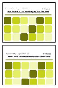 Baixar Practise Writing A Balanced Argument In A Letter (2 Pack Set): Writing A Balanced Argument Work Pack (Also Known As Discursive Essay Writing) (9-14 years) (English Edition) pdf, epub, eBook