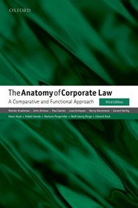 Baixar The Anatomy of Corporate Law: A Comparative and Functional Approach pdf, epub, eBook