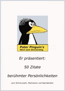 Baixar Pater Pinguin’s Zitate (German Edition) pdf, epub, eBook
