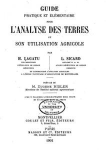 Baixar Guide pratique et élémentaire pour l’analyse des terres et son utilisation agricole (French Edition) pdf, epub, eBook