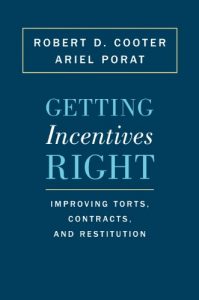 Baixar Getting Incentives Right: Improving Torts, Contracts, and Restitution pdf, epub, eBook