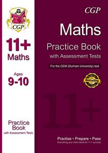 Baixar 11+ Maths Practice Book with Assessment Tests (Ages 9-10) for the CEM Test pdf, epub, eBook