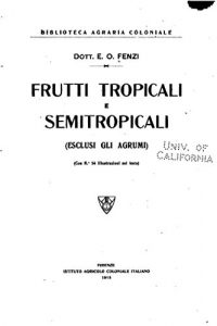 Baixar Frutti tropicali e semitropicali (Italian Edition) pdf, epub, eBook