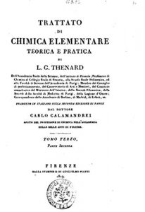 Baixar Trattato di Chimica Elementare Teorica E Pratica di L. G. Thenard – Tomo Terzo (Italian Edition) pdf, epub, eBook