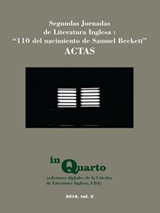 Baixar ACTAS: 110 del nacimiento de Samuel Beckett: Segundas Jornadas de Literatura Inglesa pdf, epub, eBook