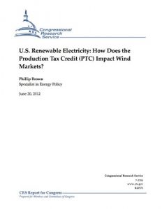 Baixar U.S. Renewable Electricity: How Does the Production Tax Credit (PTC) Impact Wind Markets? (English Edition) pdf, epub, eBook