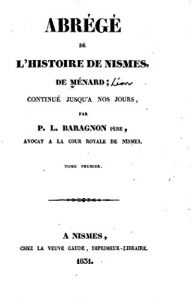 Baixar Abrégé de L’histoire de Nismes, Continué jusqu’a nos jours (French Edition) pdf, epub, eBook