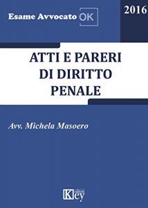 Baixar Atti e pareri di diritto penale 2016 (Esame avvocato OK) (Italian Edition) pdf, epub, eBook