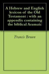 Baixar A Hebrew and English lexicon of the Old Testament : with an appendix containing the biblical Aramaic (English Edition) pdf, epub, eBook