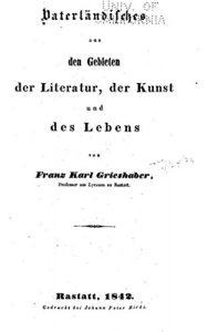 Baixar Vaterländisches aus den Gebieten der Literatur, der Kunst und des Lebens (German Edition) pdf, epub, eBook
