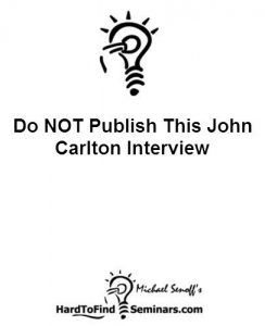 Baixar Do NOT Publish This John Carlton Interview (English Edition) pdf, epub, eBook