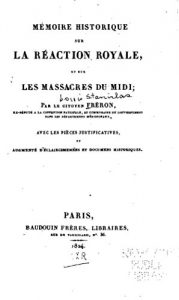 Baixar Mémoire Historique sur la Réaction Royale (French Edition) pdf, epub, eBook