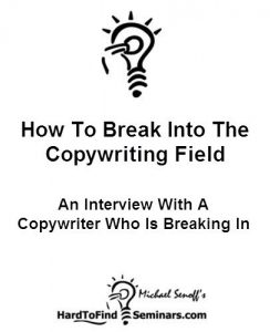 Baixar How To Break Into The Copywriting Field: An Interview With A Copywriter Who Is Breaking In (English Edition) pdf, epub, eBook