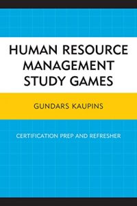 Baixar Human Resource Management Study Games: Certification Prep and Refresher pdf, epub, eBook