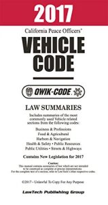 Baixar 2017 California Vehicle Code QWIK-CODE: Law Summaries (English Edition) pdf, epub, eBook