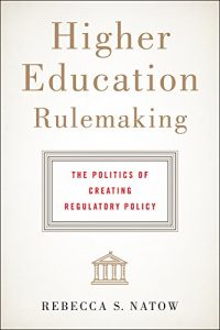 Baixar Higher Education Rulemaking pdf, epub, eBook