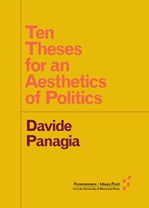 Baixar Ten Theses for an Aesthetics of Politics (Forerunners: Ideas First) pdf, epub, eBook
