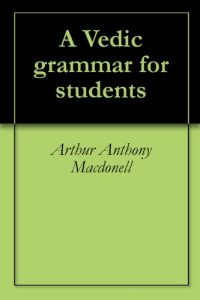 Baixar A Vedic grammar for students (English Edition) pdf, epub, eBook