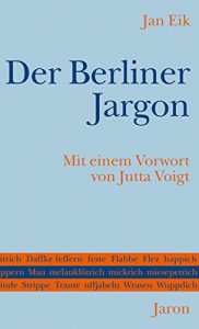 Baixar Der Berliner Jargon (German Edition) pdf, epub, eBook