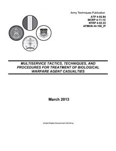 Baixar Army Techniques Publication ATP 4-02.84 MCRP 4-11.1C NTRP 4-02.23 AFMAN 44-156_IP Multiservice Tactics, Techniques, and Procedures for Treatment of Biological … Casualties March 2013 (English Edition) pdf, epub, eBook