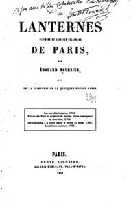 Baixar Les lanternes, histoire de l’ancien éclairage de Paris (French Edition) pdf, epub, eBook