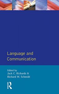 Baixar Language and Communication (Applied Linguistics and Language Study) pdf, epub, eBook