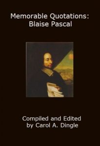 Baixar Memorable Quotations: Blaise Pascal (English Edition) pdf, epub, eBook