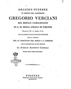 Baixar Orazion funebre in morte del sacerdote Gregorio Verciani (Italian Edition) pdf, epub, eBook