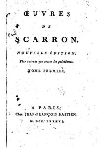 Baixar Oeuvres de Scarron – Tome I (French Edition) pdf, epub, eBook