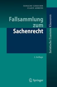 Baixar Fallsammlung zum Sachenrecht (Juristische ExamensKlausuren) pdf, epub, eBook