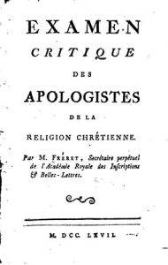 Baixar Examen critique des apologistes de la religion chrétienne (French Edition) pdf, epub, eBook