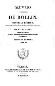 Baixar Oeuvres Complètes de Rollin – Histoire Romaine – Tome XI (French Edition) pdf, epub, eBook