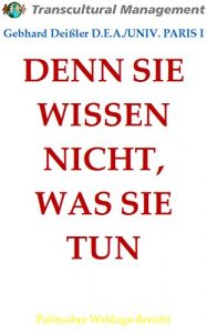 Baixar DENN SIE WISSEN NICHT, WAS SIE TUN (German Edition) pdf, epub, eBook