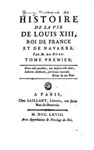 Baixar Histoire de la Vie de Louis XIII, Roi de France et de Navarre – Tome I (French Edition) pdf, epub, eBook