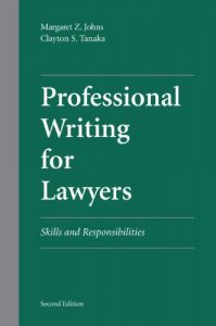 Baixar Professional Writing for Lawyers: Skills and Responsibilities, Second Edition pdf, epub, eBook