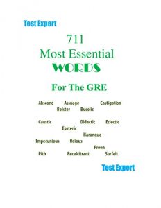 Baixar 711 MOST ESSENTIAL WORDS: FOR THE GRE (English Edition) pdf, epub, eBook