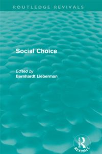 Baixar Social Choice (Routledge Revivals) pdf, epub, eBook